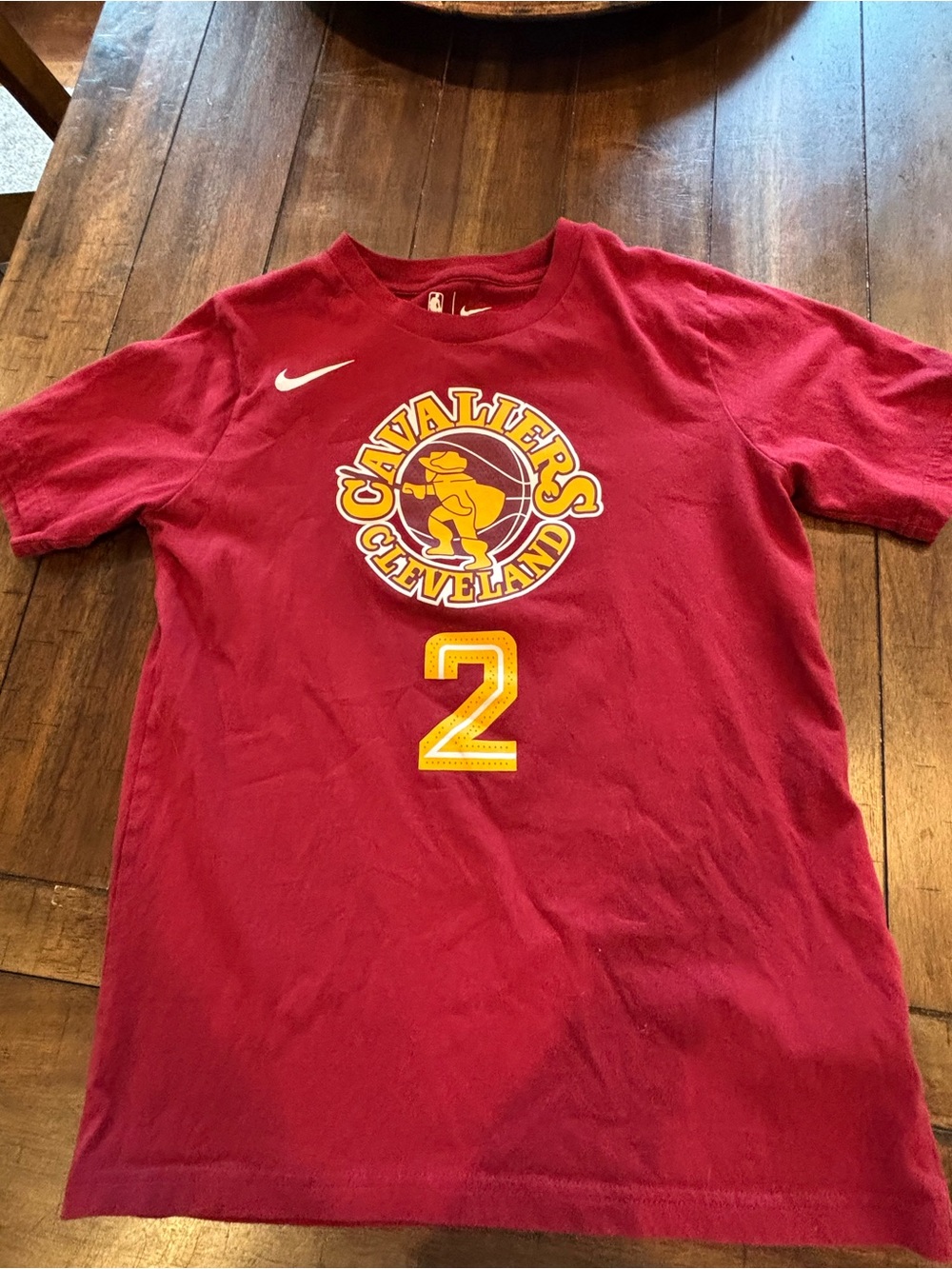 Nike Kids Cleveland Cavaliers Maroon Tee-#2 Sexton